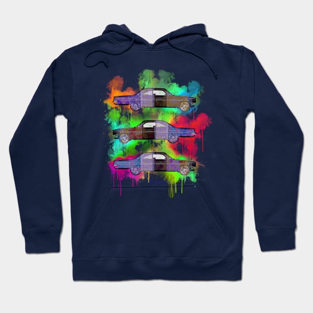 Impala color bomb Hoodie by AaaahEeeekStudio